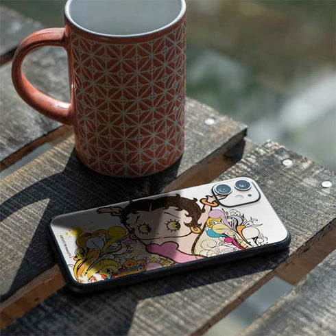 Betty Boop Hands Up iPhone 11 Skin